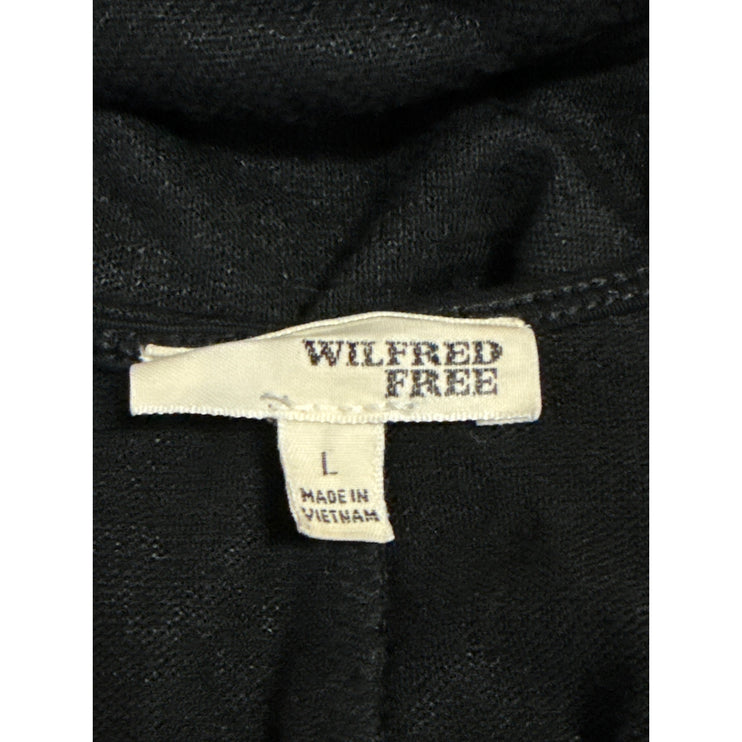 Aritzia Wilfred Free Black Sleeveless Cami Camisole Tank Mini Shift Dress Size L