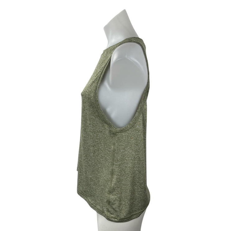 Athleta Women's Green Sleeveless Yoga Workout Running Athletic Tank Top Size M