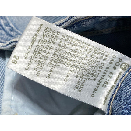 AG Adriano Goldschmied Mid Rise Frayed Hem Denim Cut-off Boyfriend Shorts Sz 26