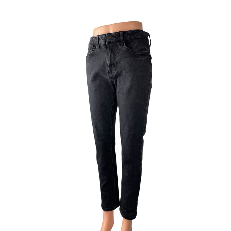 No Boundaries Women's Black High Waisted Classic Skinny Denim Jeans Pants 30x30