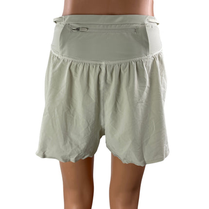 Lululemon Fast and Free Airflow Women's Gray Athletic Running Shorts Size S