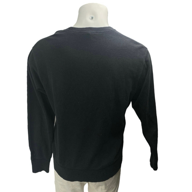 Uniqlo KAWS Sesame Street Men's Black Elmo Big Bird Long Sleeve Sweatshirt Top M