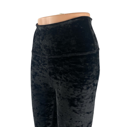 Beyond Yoga Velvet Motion Black Skinny Gym Athletic Activewear Leggings Pants S