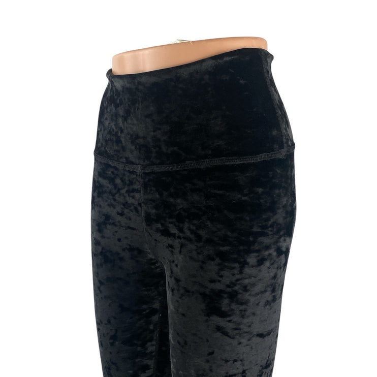 Beyond Yoga Velvet Motion Black Skinny Gym Athletic Activewear Leggings Pants S