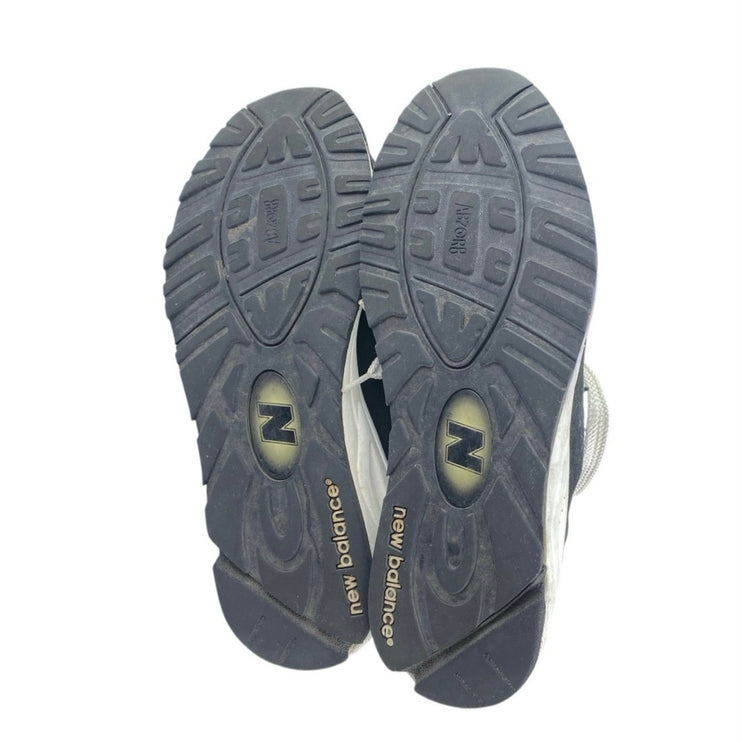 New Balance 990v2 Mens Blue Suede Low Top Lace Up Athletic Sneakers Shoes Sz 7.5