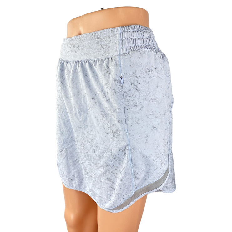 Lululemon Hotty Hot High-Rise Gravel Dust Pastel Blue Tennis Golf Skort Skirt 8