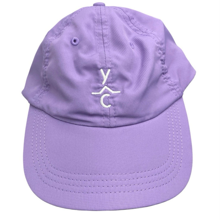 Ouray Women's Purple Embroidered Adjustable Strapback Baseball Cap Hat One Size