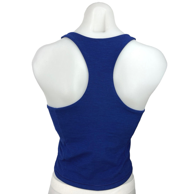 Victoria’s Secret Active Blue Racerback Workout Yoga Athletic Tank Top Size S