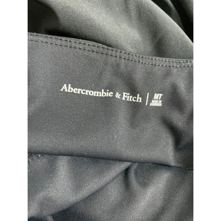 Abercrombie & Fitch Traveler Black Sleeveless Mini Tank Sheath Slip Dress Sz MT