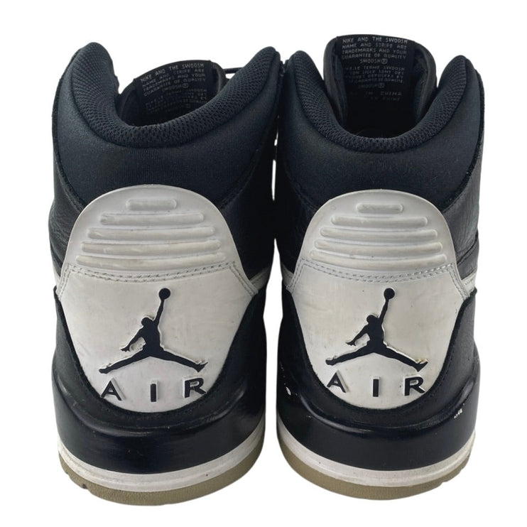 Nike Air Jordan Legacy 312 Oreo Men's Black Leather High Top Sneakers Shoes 12