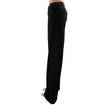 Citizens of Humanity Women's Black High Rise Wide Leg Baggy Denim Jeans Size 27