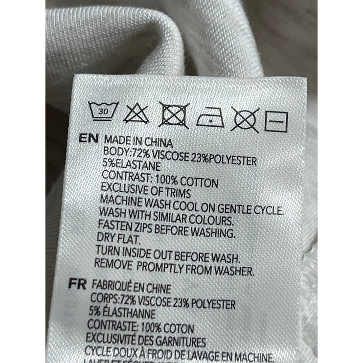 Varley Barker Women's Ribbed High Neck Long Sleeve Sweatshirt Sweater Top Sz XS