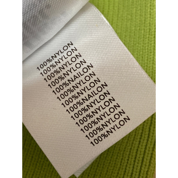 NEW Tiger Mist Women's Green Sleeveless Rib Knit Crop Tank Top & Skirt Set Sz M