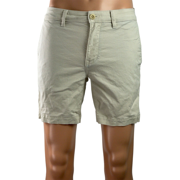 Flint and Tinder Gray Mid Rise Straight Golf Chino Khaki Bermuda Shorts Size 29