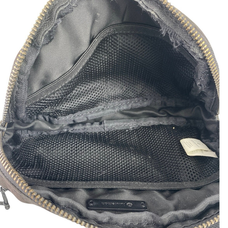 Lululemon Everywhere Belt Bag Black Gray Camo Pockets Keys Fanny Pack Handbag
