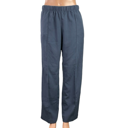 Weekday Women's Blue Pull On High Rise Baggy Wide Leg Trousers Pants Size 38