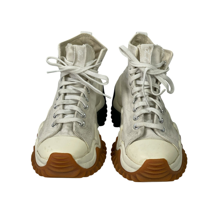 Converse Run Star Motion White Black Gum Women's High Top Sneakers Shoes Size 8