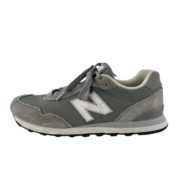 New Balance 515 Unisex Gray Suede Lace Up Low Top Athletic Sneakers Shoes Size 9