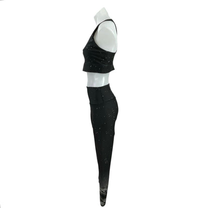 Greyson Luna Ghost Dancer Yoga Gym Athletic Sports Bra Leggings Activewear Set M