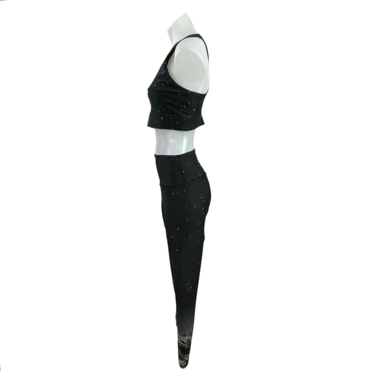 Greyson Luna Ghost Dancer Yoga Gym Athletic Sports Bra Leggings Activewear Set M