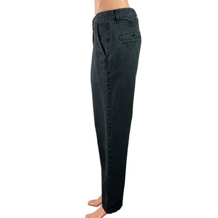 H&M Essentials No. 9 Women's Black Casual Straight Leg Denim Jeans Pants Size 31
