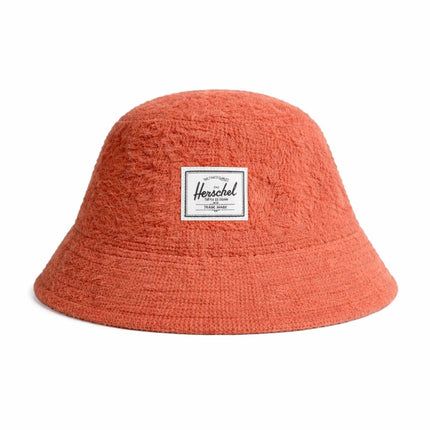 Herschel Supply Co. Henderson Women's Orange Plush Winter Snow Bucket Hat S/M