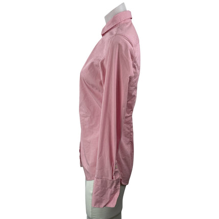 Banana Republic Riley Women's Pink Long Sleeve Button Down Shirt Top Size 2