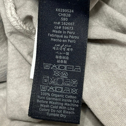 John Varvatos Men's Gray Short Sleeves Button Pullover Henley Tee T-shirt Top S