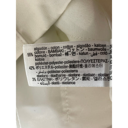 Zara Women's White High Waisted Side Zipper Wide Leg Casual Mini Shorts Size XS