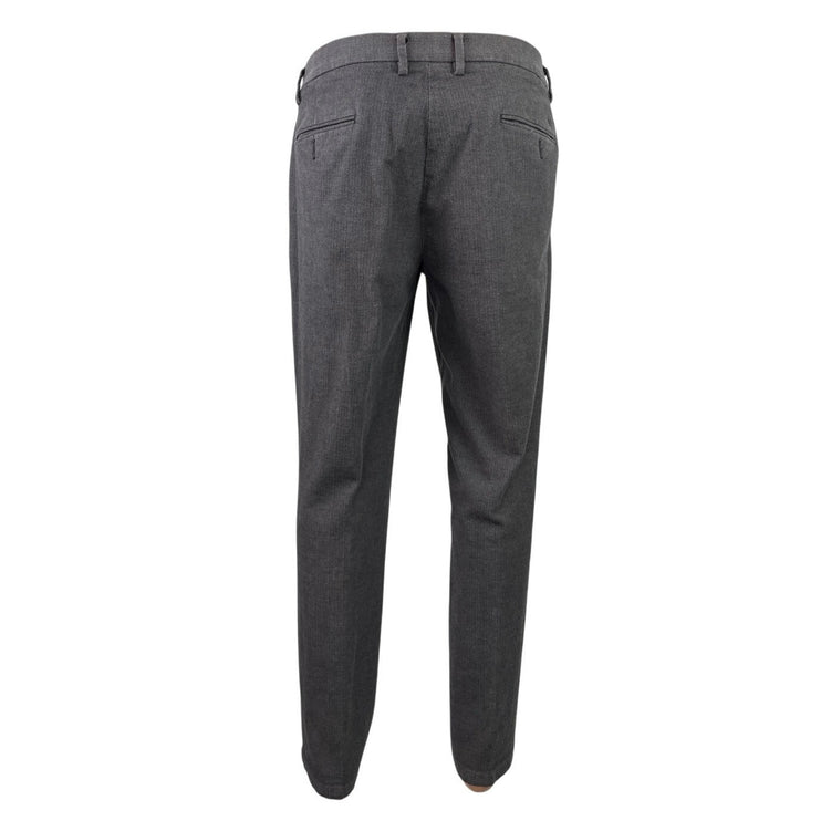 Dockers Men's Dark Gray Mid Rise Straight Slim Trousers Dress Pants Size 36x32