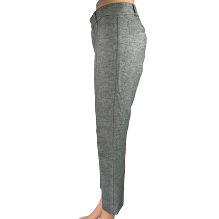 Banana Republic Sloan Women's Gray Straight Leg Trouser Dress Pants Size 4