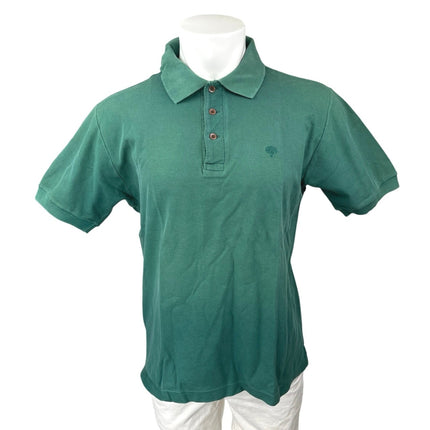 Gianfranco RAO Men's Green Logo Short Sleeve Golf Club Polo Shirt Top Size L