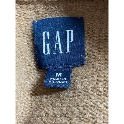 Gap Women's Tan Knit Long Sleeve Crew Neck Cozy Pullover Sweater Top Size M