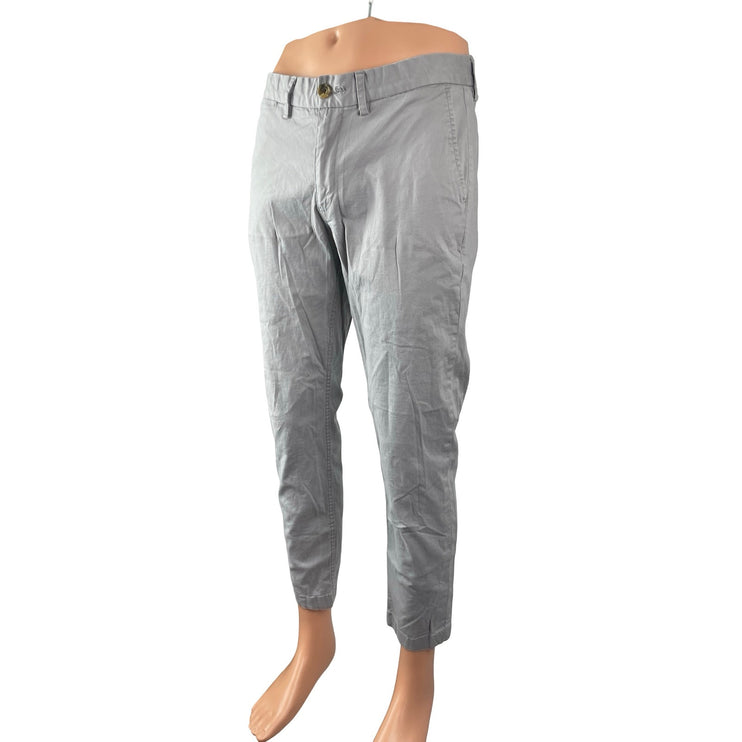 Ben Sherman Mens Stretch Slim High Rise Tapered Chino Denim Jeans Pants W32/ L32