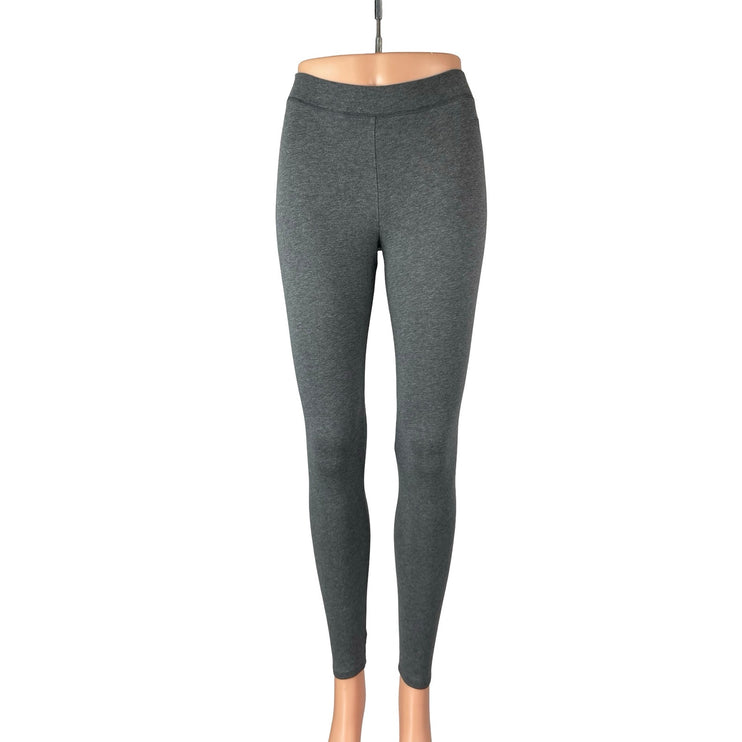 Victoria's Secret Pink Women's Gray Heather Mid Rise Athletic Leggings Pants XS