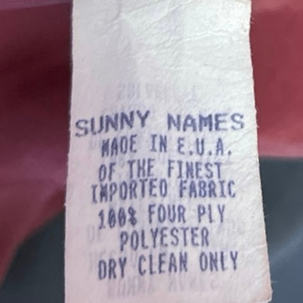 Vintage Sunny Names Gray Notch Collar Long Over Coat Suit Blazer Jacket Size 6