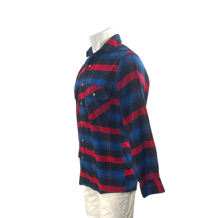 Northwest Territory Men's Plaid Check Collared Long Sleeve Button Up Shirt Top S