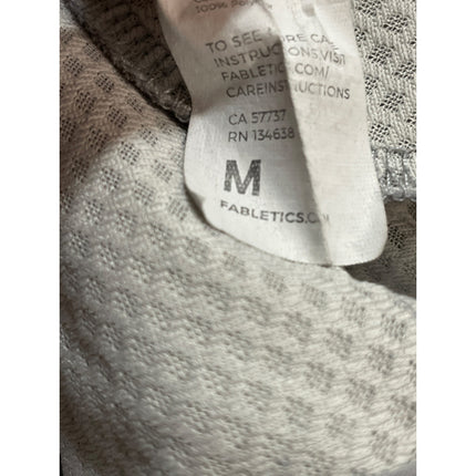 Fabletics Women's Gray High Waisted Straight Leg Casual Trousers Pants Size M