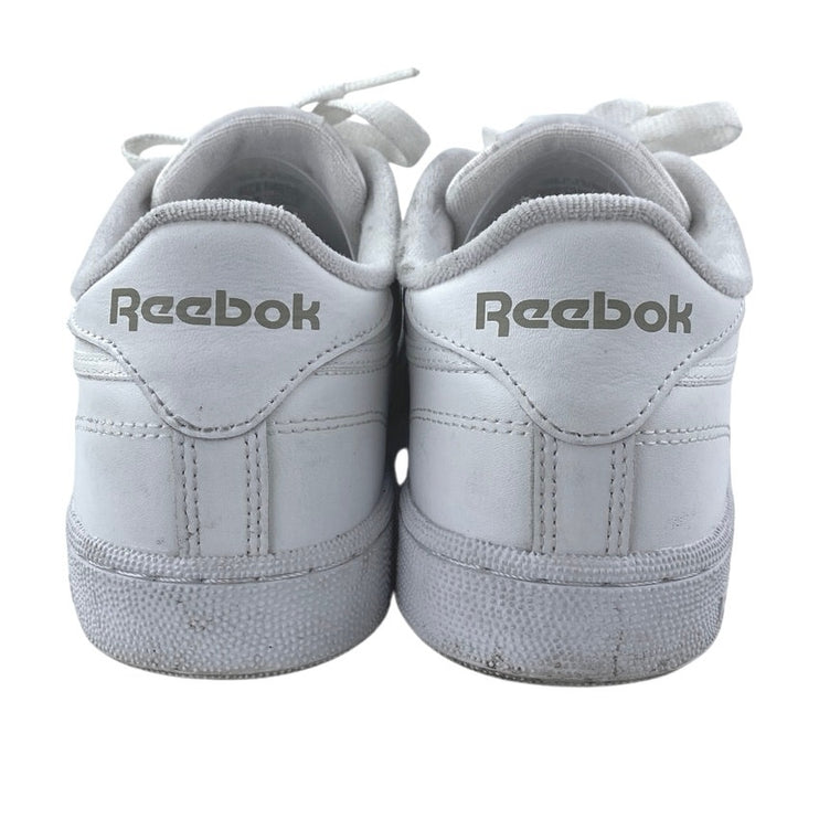 Reebok Club C 85 Women's White Lace Up Low Top Athletic Sneakers Shoes Size 8.5