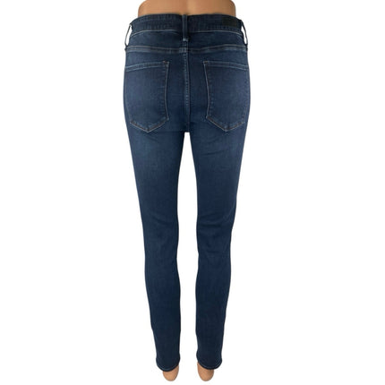 Abercrombie & Fitch Simone Blue High Rise Super Skinny Denim Jeans Pants Size 27