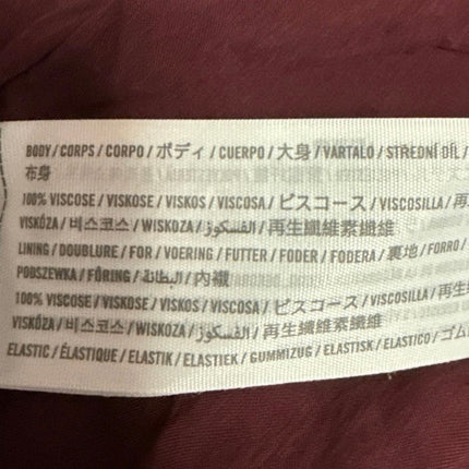 Abercrombie & Fitch Brown Floral Plunge V-Neck Long Sleeve Mini Wrap Dress XXS