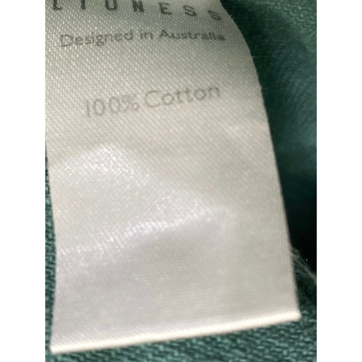 Lioness Womens Green High Waisted Barrel Baggy Utility Cargo Denim Jeans Size XS