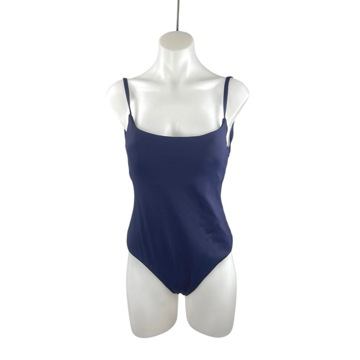 NEW Andie Jetties Sleeveless Crossover Back Cami One Piece Swimsuit Swimwear L