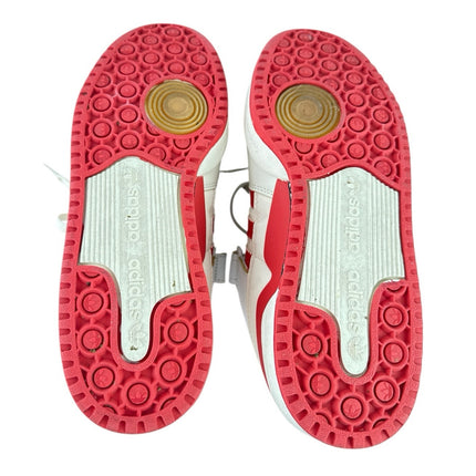 Adidas Forum 84 Men's White Red Low Top Lace Up Athletic Sneaker Shoes Size 8