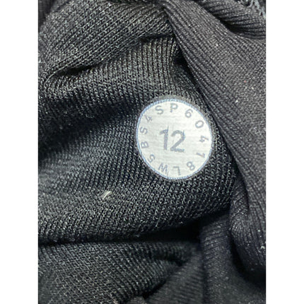 Lululemon Wunder Under Black Mesh High Rise Activewear Tight Leggings Pants 12