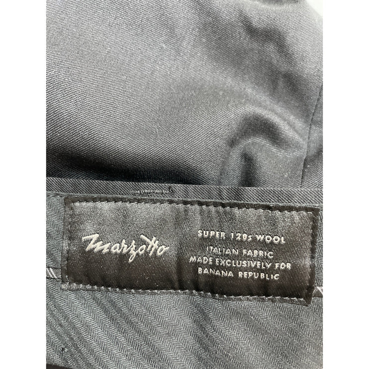 Banana Republic Marzotto Wool High Rise Slim Straight Trousers Dress Pants 32x32