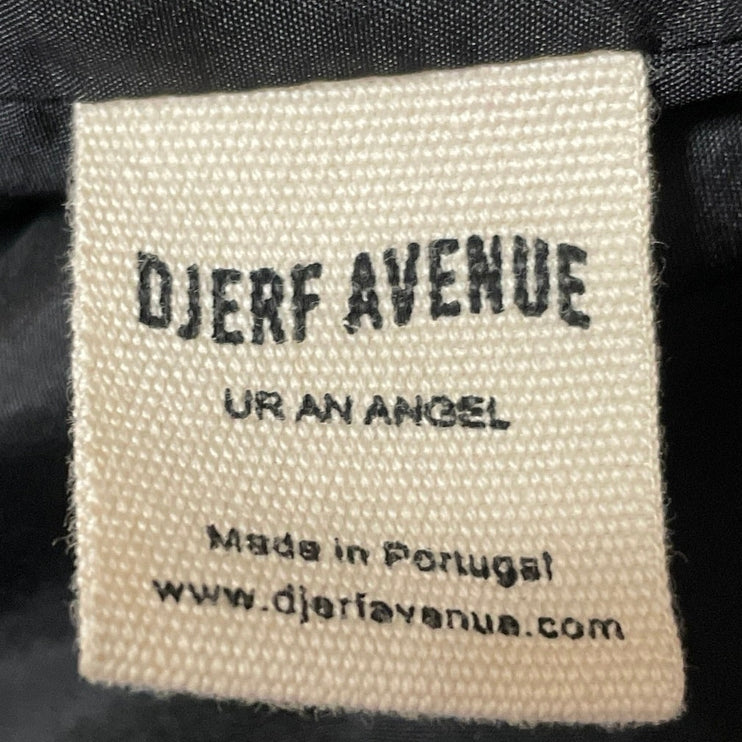 DJERF AVENUE Ur An Angel Black Long Sleeves Notch Lapel Blazer Coat Jacket Sz XS
