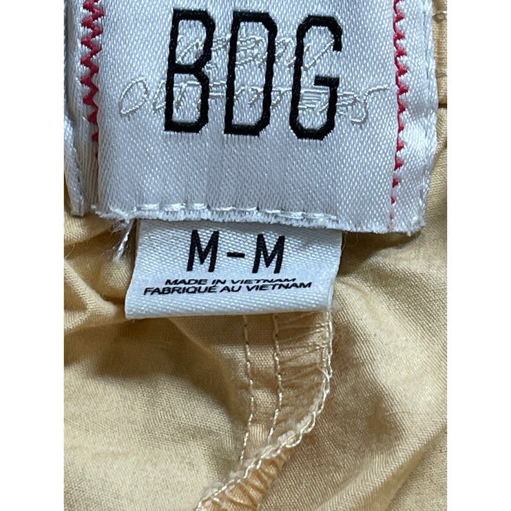 Urban Outfitters BDG Women's Yellow High Rise Elastic Waist Mini Shorts Size M