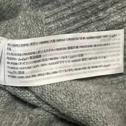 Abercrombie & Fitch Women's Gray Wool Knit Short Sleeve T-Shirt Sweater Top Sz S