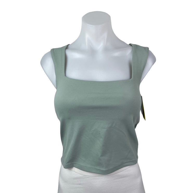 NEW All In Motion Green Sleeveless Yoga Workout Running Athletic Tank Top Size S